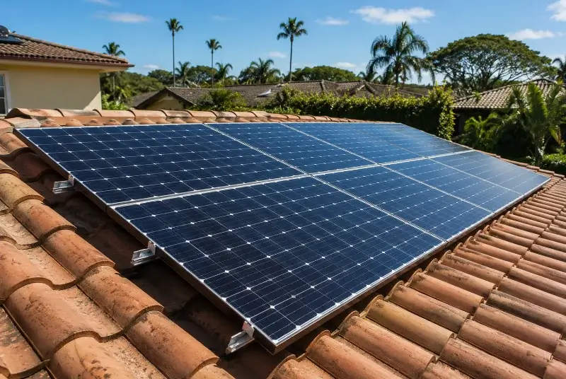 Installation de panneaux solaires à Berlaimont